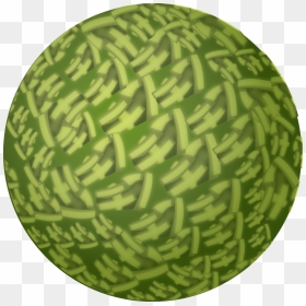Watermelon,melon,green - Circle, HD Png Download - yarn clipart png
