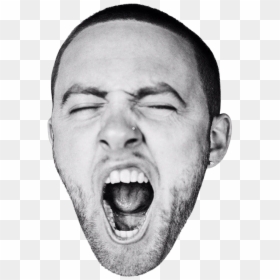 Mac Miller Go Od Am, HD Png Download - surprised person png