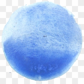 Blue Watercolor Circle Png, Transparent Png - transparent sphere png