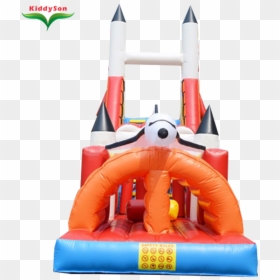 Hot Sale Crawl And Climbing Inflatable Castle,rocket - Inflatable, HD Png Download - bouncy castle png