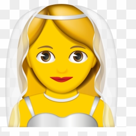 Bride Emoji, HD Png Download - bride veil png
