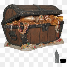 Transparent Background Treasure Chest Png, Png Download - pirate beard png
