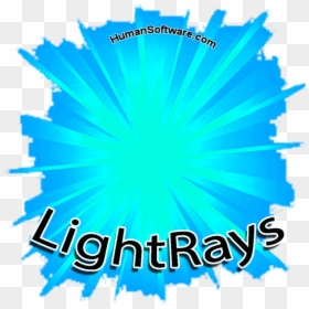 Graphic Design, HD Png Download - blue light rays png