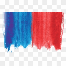 Red And Blue Paint Background, HD Png Download - red white blue png
