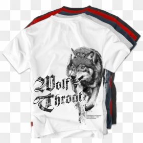 Da T Wolfthroat-ts116 - Dobermans Aggressive Mikiny, HD Png Download - baby wolf png