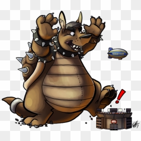 Big Bad Brooser - Cartoon, HD Png Download - goodyear blimp png