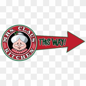 Mrs Claus Kitchen Sign, HD Png Download - mrs claus png