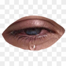 #sad #eyes #aestheticeyes #aestheticeye #eye #sadeye - Close-up, HD Png Download - crying eye png
