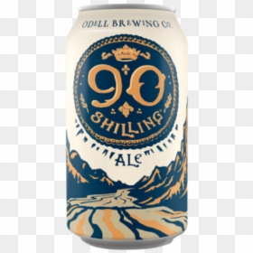 Odell 90 Shilling Ale 12-pack Cans - Odell 90 Shilling, HD Png Download - odell png