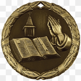 Bible Praying Hands Extreme Medallion"     Data Rimg="lazy"  - Emblem, HD Png Download - praying hands.png