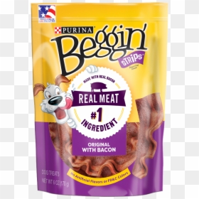 Purina Beggin Strips, HD Png Download - bacon strip png