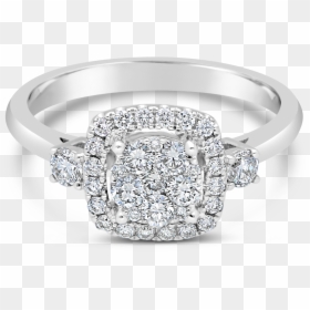 Engagement Ring, HD Png Download - square shape png