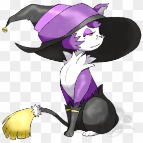 #cat #kitten #witch #wicca #wiccan #pagan #fakemon - Pokemon Witch, HD Png Download - wiccan png