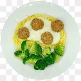 Broccoli, HD Png Download - spaghetti and meatballs png