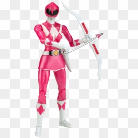 Legacy Mmpr Pink Ranger Metallic - Power Rangers Legacy Metallic, HD Png Download - pink power ranger png