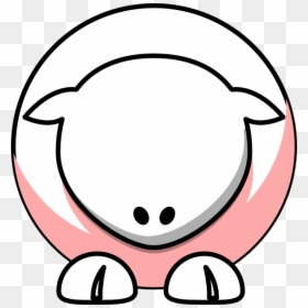 Coloring Picture Simple Transparent, HD Png Download - baby sheep png