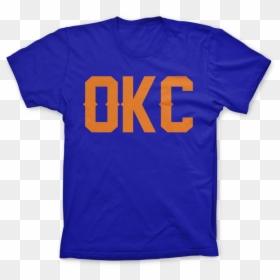 Okc Thunder Mock, HD Png Download - okc thunder png