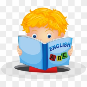 Transparent English Class Png - Read English Book Clipart, Png Download - english class png
