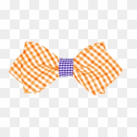 Boy"s Orange & Purple Bow Tie - Texture Fabric 4k, HD Png Download - bow tie png transparent