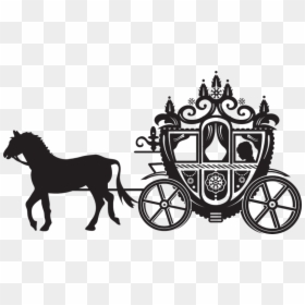Horse And Carriage - Cinderella Horse And Carriage Shirt, HD Png Download - horse and carriage png