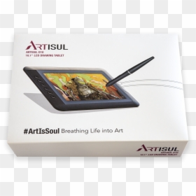 The Artisul D10 - Grafiktablett, HD Png Download - drawing tablet png