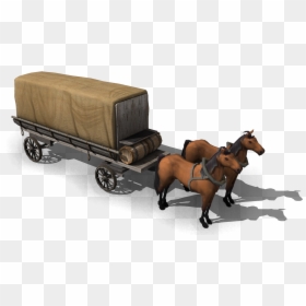 Horse Cargo Carriage, HD Png Download - horse and carriage png