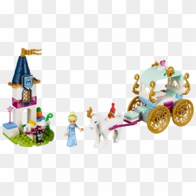 Lego Cinderella Castle And Carriage, HD Png Download - horse and carriage png