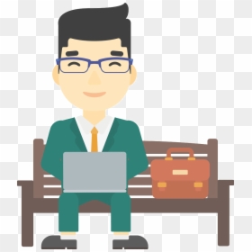 Illustration, HD Png Download - man working png