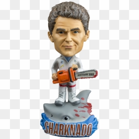 The Hoff Vs Sharknado Bobble Head - Sharknado Funko Pop Bobble Head Sharknado 3 Toy, HD Png Download - sharknado png