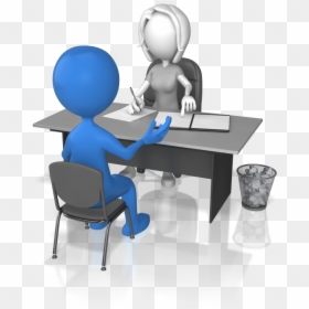 Placing Popcorn Kernel On - Clip Art Mock Interview, HD Png Download - resume clipart png