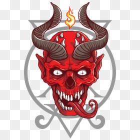 Demon Clipart Supernatural Symbol - Devil Demons, HD Png Download - demonio png