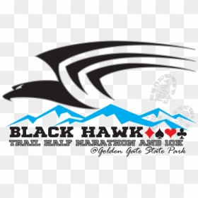 Blackhawk Half Marathon Logo, HD Png Download - blackhawk png