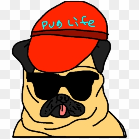 Clip Art, HD Png Download - pug life png