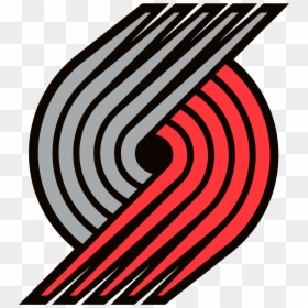 Trail Blazers Old Logo, HD Png Download - blazers logo png