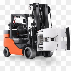 Roll Clamp Forklift, HD Png Download - clamp png