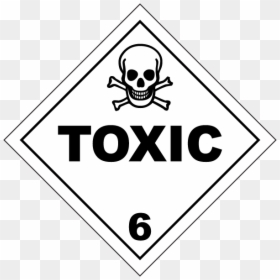 Class 6 Toxic And Infectious Substances, HD Png Download - toxic logo png