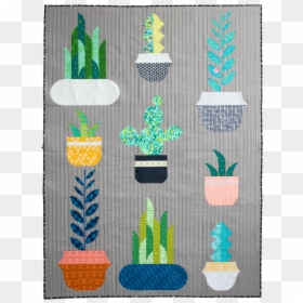 Cactus Quilt Patterns Saguaro, HD Png Download - png ruler
