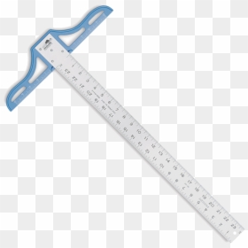 T-square Ruler Png Transparent Image - Measuring Tools For Dress Making, Png Download - png ruler