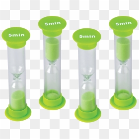 5 Minute Green Sand Timer, HD Png Download - sand timer png