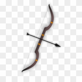 Bow And Arrow - Bow And Arrow Png, Transparent Png - vector arrows png