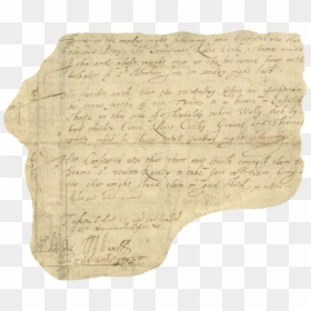 A Small Irregular Section Of Parchment Upon Which Several - Guy Fawkes Signature Before, HD Png Download - burnt parchment paper png
