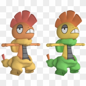 Pokemon Scrafty 3d, HD Png Download - scrafty png