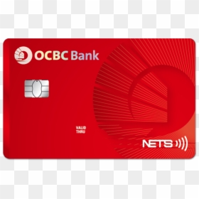 Ocbc Atm Contactless Card - Carmine, HD Png Download - atm machine png