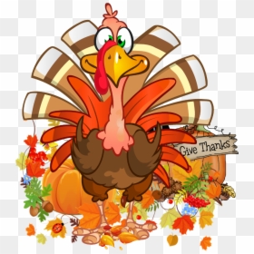 Transparent Thanksgiving Turkey Clipart - Transparent Thanksgiving Turkey, HD Png Download - turkey cartoon png