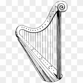 Harp Vintage, HD Png Download - arpa png