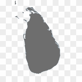 Sri Lanka Map Vector, HD Png Download - china map outline png