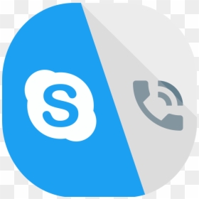 Skype, HD Png Download - skype png logo