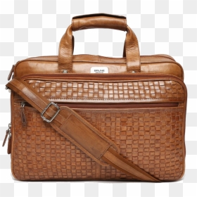 Laptop Office Bags Png Images Transparent Background - Brune Leather Laptop Bag, Png Download - brown bag png