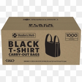 T Shirt Bulk Packaging, HD Png Download - brown bag png
