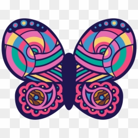 2020 Butterfly Decorative - Circle, HD Png Download - circle clip art png